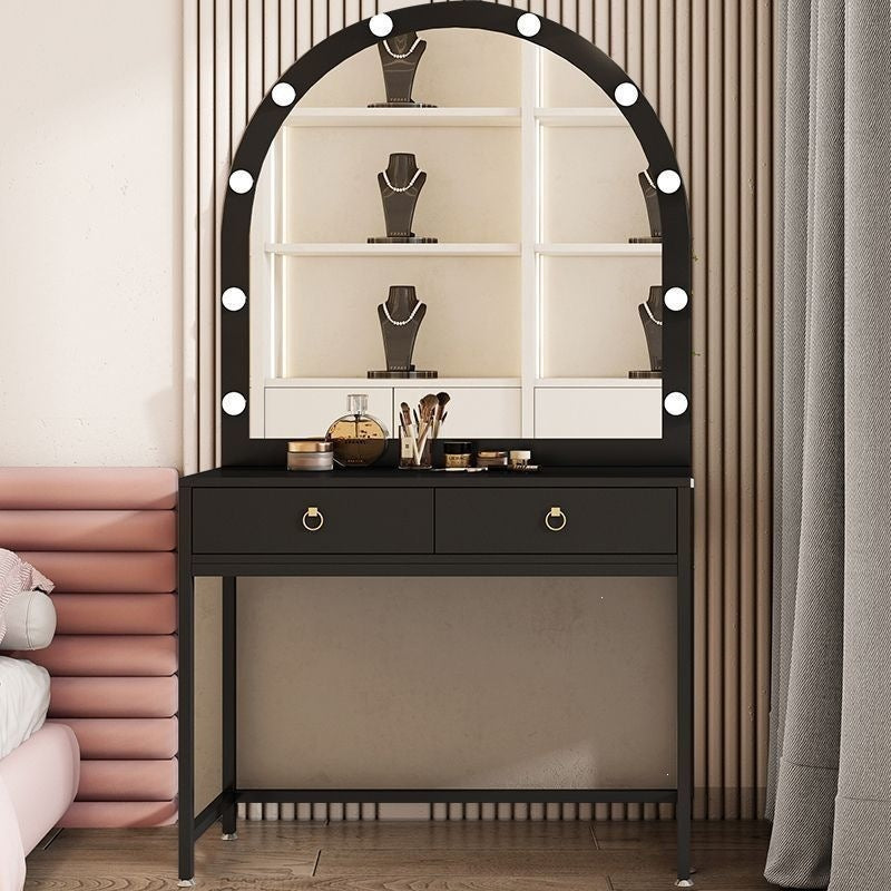Bedroom vanity table wedding dress shop beauty salon makeup table makeup artist 6-light vanity dressing table