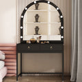 Bedroom vanity table wedding dress shop beauty salon makeup table makeup artist 6-light vanity dressing table