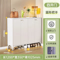 Steel for home shoe cabinet door all-in-one cabinet outside corridor entrance entrance iron storage cabinet all-in-one wall storage cabinet