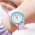 New minimalist digital exam-specific student watch, candy color couple's niche waterproof quartz watch, women's watch wholesale