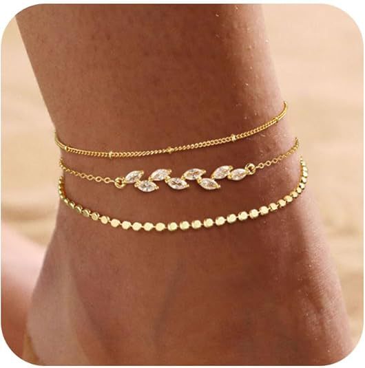 European and american cross-border fine classic ball chain anklet easiest for matchsummer jewelry cross-border stainless steel anklet jewelry