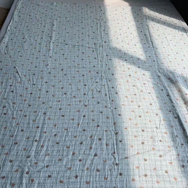 Treated cotton single quilt cover 150 * 200, pick up the leak price of 65 yuan, free shipping, no refund or exchange.