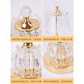 Luxury table lamp bedroom bedside lamp -  new trendy, high-end crystal ambient rechargeable night light