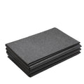 Amazon treadmill shock absorption mat, high-density pvc training folding mat, 6mm equipment silent durable protective pad