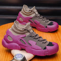 Men's and women's shoes couple spring new arrivaleasiest for matchtrendycasual sports running shoes fly woven socks breathable mesh
