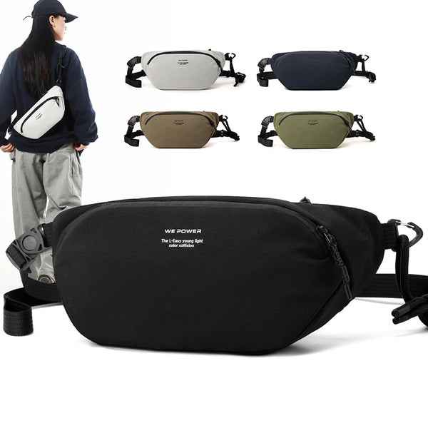 WEPOWER new  tide messenger bag portable commuter shoulder bag dumpling bag travel breast bag