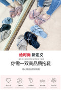 2024 new plush slippers for women, european and american fashion crossover one-strap warm slippers, direct from the manufacturer, cotton slippers