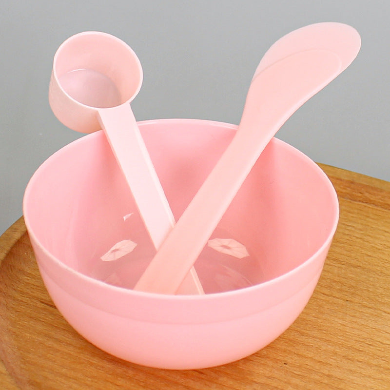 Wholesale beauty supplies: plastic mask mixing bowl, mask brush, and makeup brush set for diy sheet masks