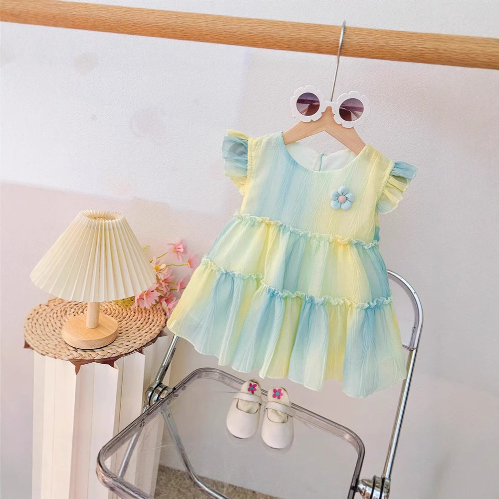 summer new korean style girls' princess dress - cute and stylish baby girl dress - toddler clothing dress