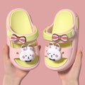 A02/head three-dimensional rabbit head/pink yellow