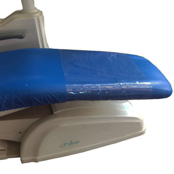 Dental tooth chair cover, foot pad, machine cover, seat cover, leave-in dust cover, waterproof four-piece set, transparent dustproof and scratch-proof, put your feet