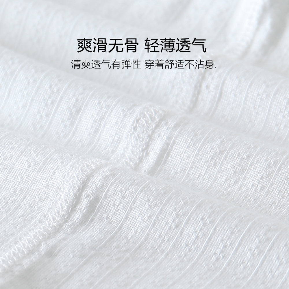 Baby pajamassummer thin breathingkids home clothes summer boys and girls three-quarter sleeves air conditioning clothes separatessuit