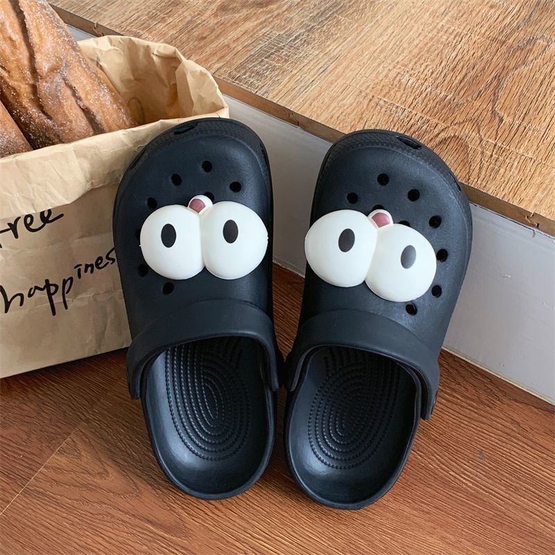 Eva clogs women's summer fun thick sole cute outdoor wear soft sole lightweight beach anti-slip sandals slippers women cartoon
