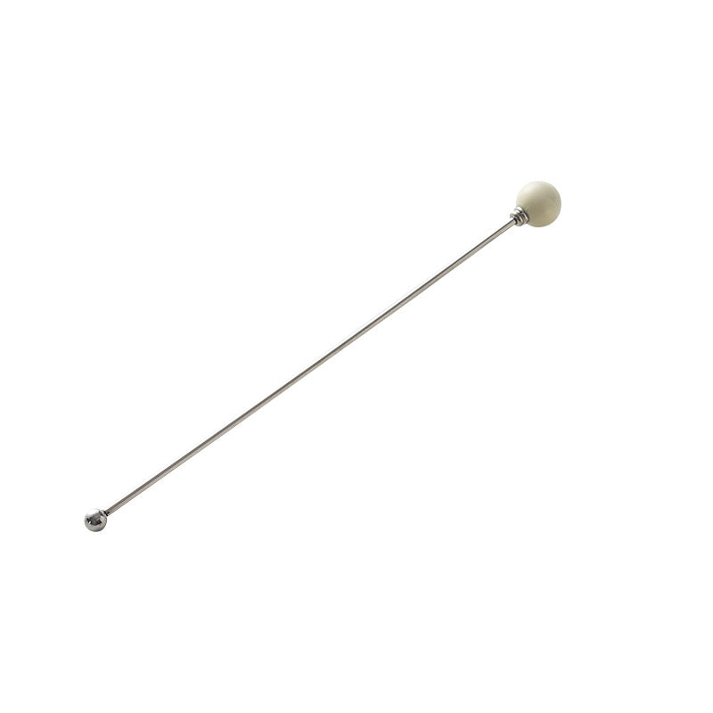 304 stainless steel tea & coffee stirring rods - multi-colored dessert picks - high-value ceramic handle milk frothing sticks - wholesale