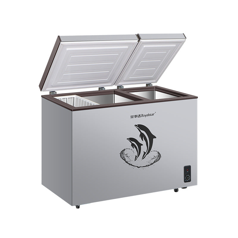 Royalstar 304 food-grade stainless steel interior home dual-temperature energy-efficient refrigerator freezer - wholesale orders start at one unit