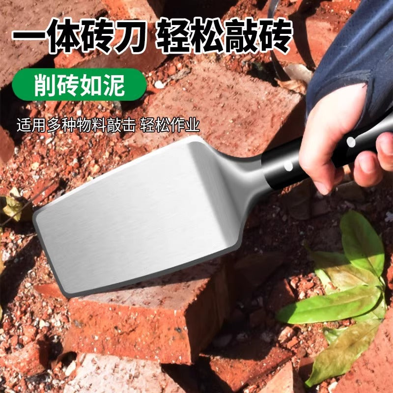 Baolian stainless steel brick knife, all-steel tile knife, bricklaying, wall trowel, bricklayer, all-in-one special bricklaying, mortar knife, mason