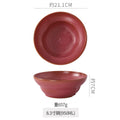 8inch - kiln turns red