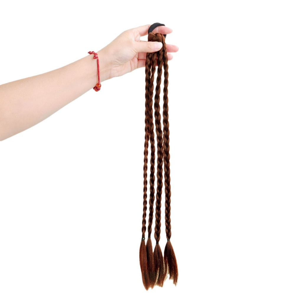 New Chinese braids wig braids twist long braids fashion box braids wig female ponytail sweet cool millennial babes