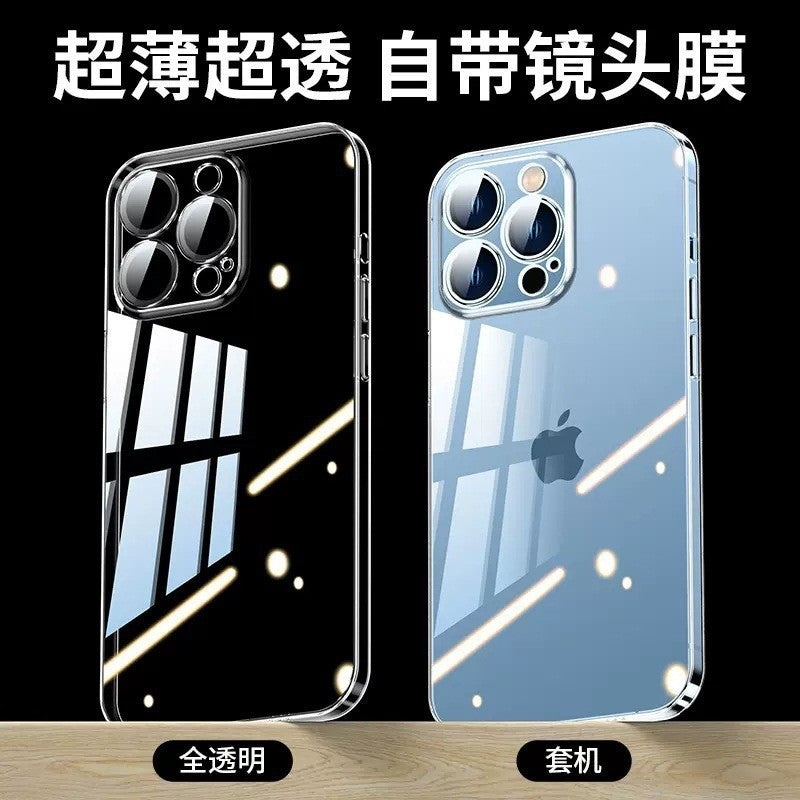 Suitable for iphone17 mobile phone case electroplated hard case apple 16 anti-fall protective case apple 16pro mobile phone case