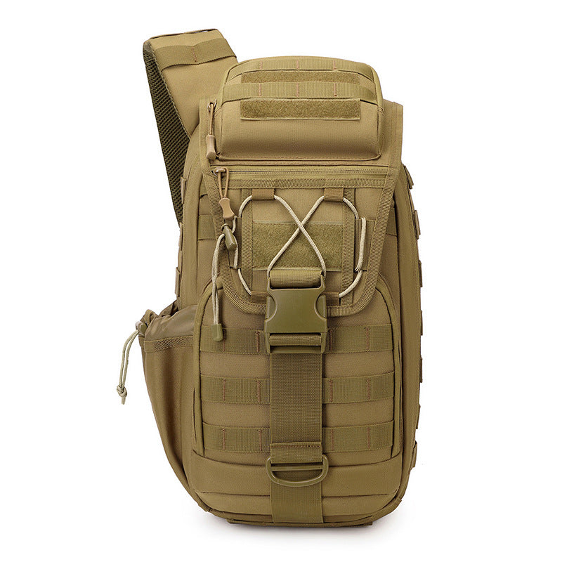 Outdoor Multifunctional Shoulder Bag Backpack Men's Shoulder Bag Travel Men's Travel Hiking Large Capacity Hiking Bag