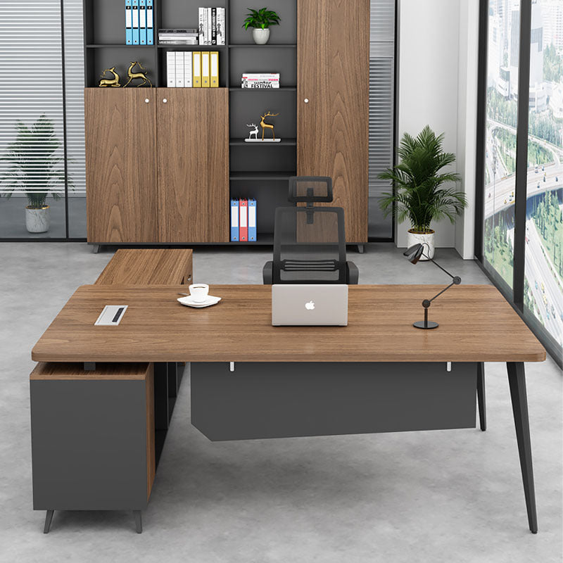 Manager's desk, executive desk, ceo desk set, single executive office desk, modern minimalist supervisor desk