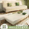 new arrival sofa bed - convertible sofa for living room, simple cream style, folding sofa, perfect for small apartments and rental properties