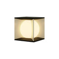 Outdoor solar post cap lights, modern minimalist fence lights, waterproof pillar lights, villa gate post lights
