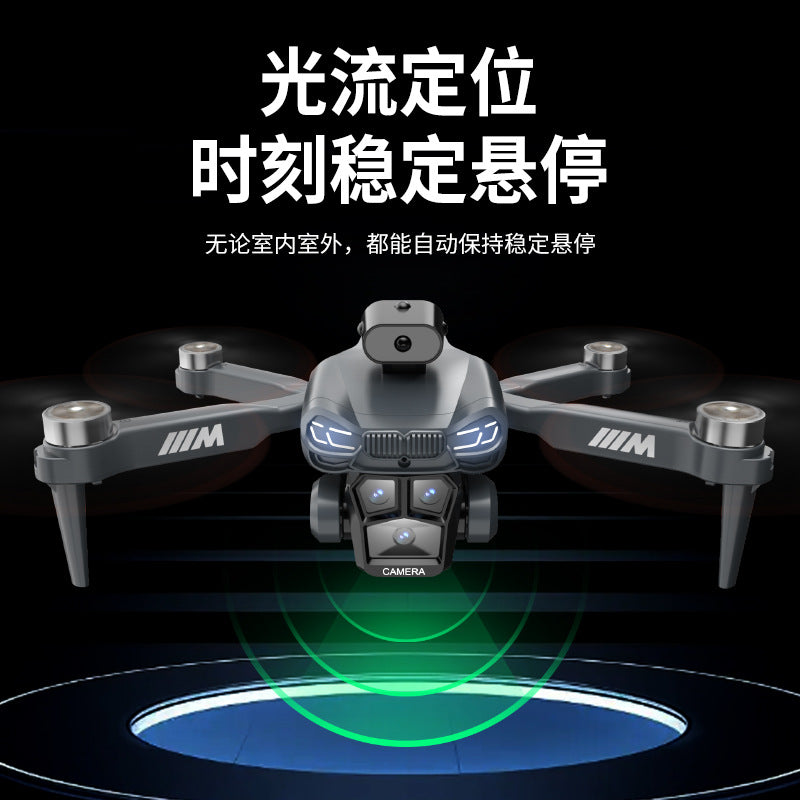 S183 cross-border drone: high-definition aerial photography, optical flow positioning, foldable, dual camera, intelligent obstacle avoidance, remote control aircraft toy