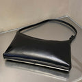 Genuine leather 2025 autumn new arrival large capacity work commute retro tote bag high-end textured shoulder bag for women