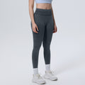 seamless washable yoga pants, high waist, tummy control, hip lift, tight nine-point pants, sweat-absorbent and breathable running fitness pants for women