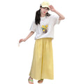 Girls' summer outfit set : trendy and cool two-piece set for girls - perfect for middle and older kids, influencer-approved, street style, quick-dry pants