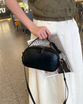 Genuine leather crossbody bag - 2024 spring/summer versatile fashion handbag - fresh & chic top grain cowhide premium small square bag