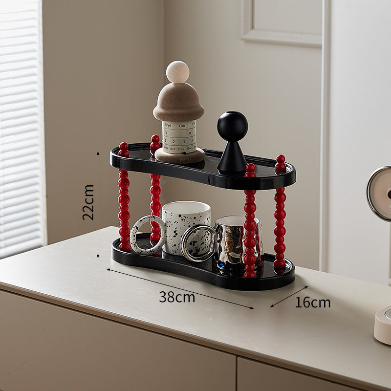 Cosmetics Storage Box Dresser Skin Care Products Perfume Shelf Desktop Multifunctional Water Cup Mug Organizing Rack