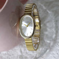 New round bathtub retro trend korean style minimalist casual dial women's watch waterproof fashion 2025