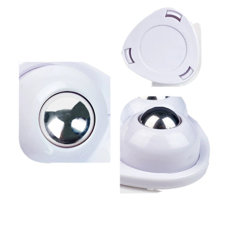 Paste type universal ball pulley wheel silent movable small wheels household hardware accessories wear-resistant load-bearing casters