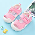 Yidian baby cloth sandals women's summer infant shoes new arrival toddler shoes one year old men's soft bottom