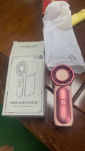 X688 new high-speed mini handheld fan, usb rechargeable, long-lasting battery, turbine portable outdoor fan