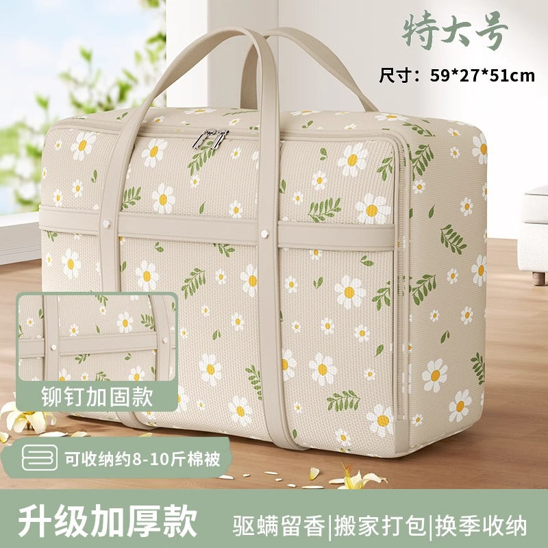 Oxford cloth moving bag household quilt storage bag large capacity student clothes quilt luggage packing bag