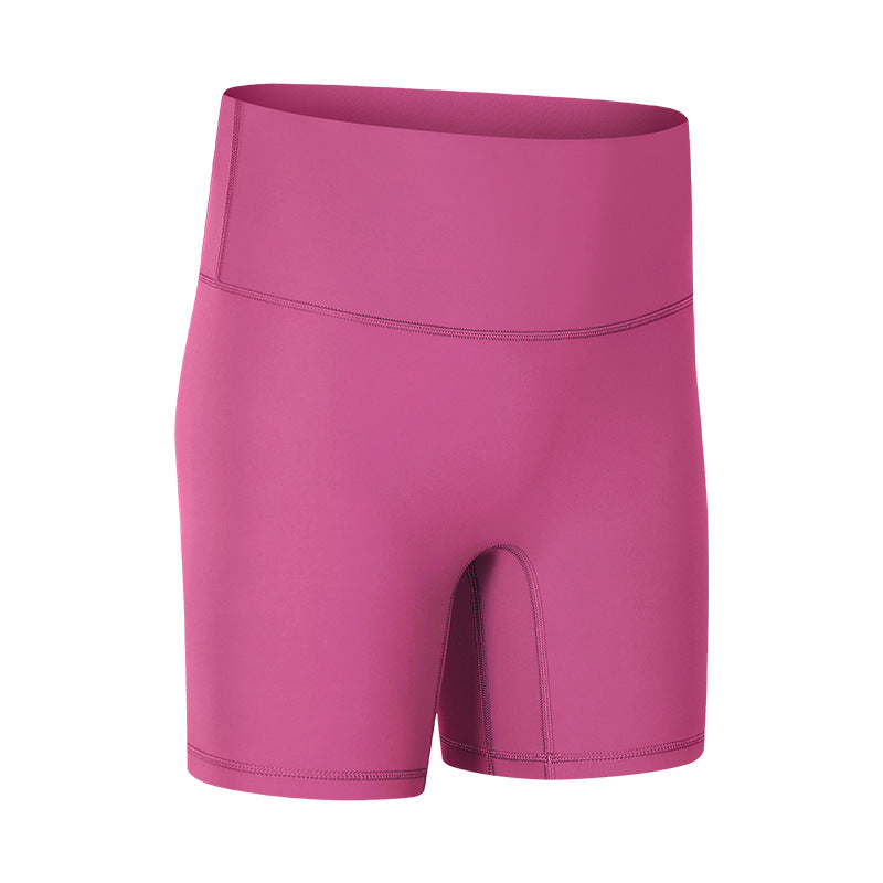 New arrival: seamless, barely-there yoga shorts - double-sided brushed, compression fit, workout & fitness capri leggings for women (model: dk067)
