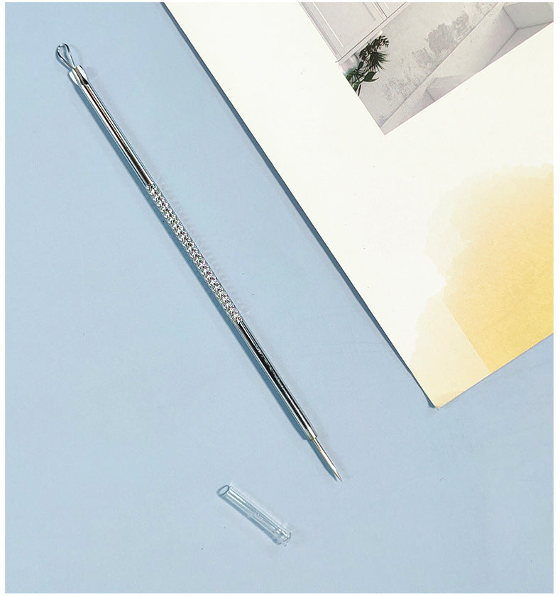 Keqi acne needle oem processing to squeeze acne and blackheads stainless steel acne needle oem oem packaging odm