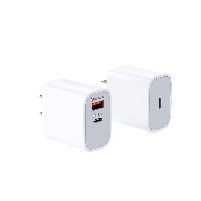 30w apple charger, 20w a+c dual-port fast charging adapter, apple 17 phone charger set with data cable