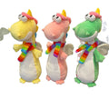 Wholesale cross-border cute dinosaur plush doll - singing, dancing, and swinging plush toy - creative gift for kids