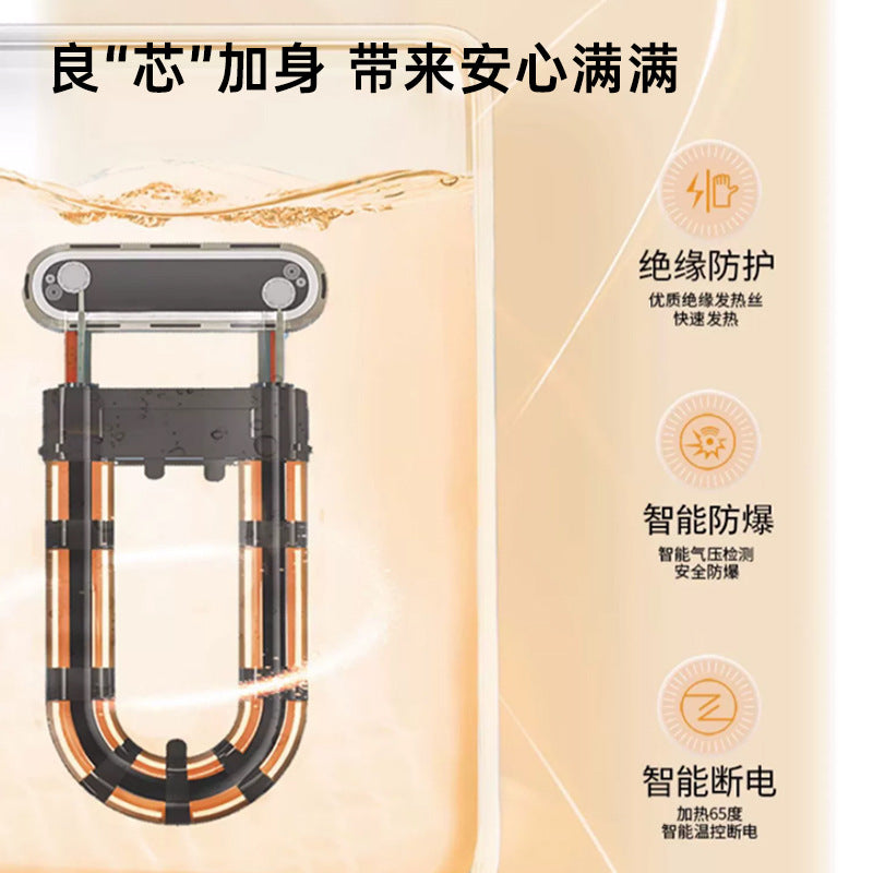 Rechargeable heated waist support - explosion-proof, plush & cute, perfect for bed, sleep, and foot warmers - wholesale hot water bottles