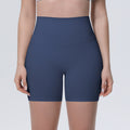 New arrival nude brushed quick-drying yoga pants women's high waist abdominal fitness shorts peach butt tight sports three-quarter pants