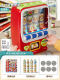 Automatic drink vending machine - kids' pretend play coin-operated toy - educational toy for boys and girls - birthday gift