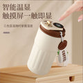 Coffee mug 316 stainless steel insulated tumbler - stylish design for students, home use, keeps drinks cold, large capacity