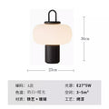 Modern minimalist glass table lamp - bedroom bedside lamp - designer high-end nordic style - living room, study, decorative home & hotel lighting