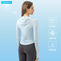 Summer outdoor sun protection clothing for women new arrival hooded sports uv protection outwearupf50+ sun protection clothing dss095