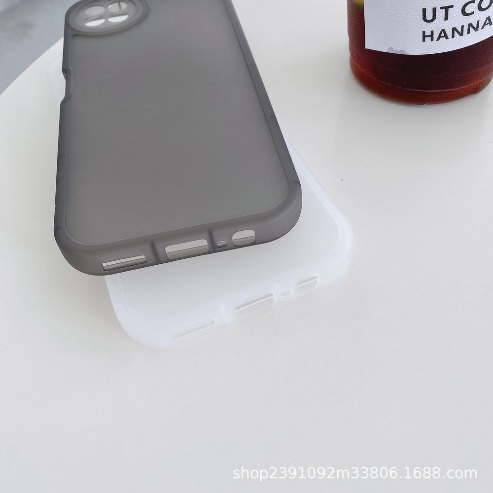 Suitable for huawei pura70pro mobile phone case, little fat girl fine hole frosted nova12 big eyes p60 material case