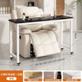 Black marble pattern + white frame